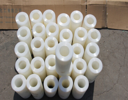 virgin white High quality customized extruded PE rod tube