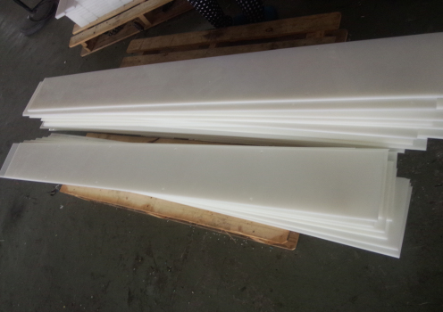 PE plastic flat plastic strips manufacture