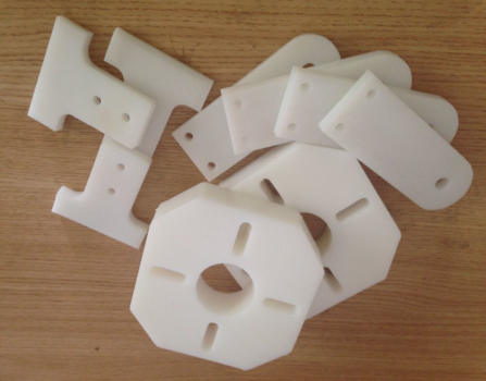 Self-libricating HDPE Slide Block China / hdpe machine parts in sales