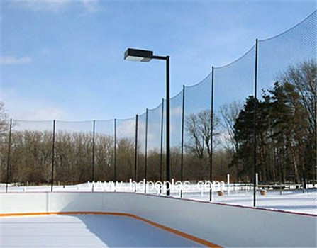 hockey ice rink barrier and fence/shooting roller skating rink plastic board