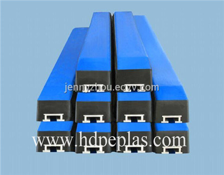 UHMWPE conveyor impact slider bed bar | conveyor belt impact bar