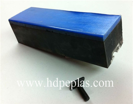 anti-static uhmwpe impact slider bed bars/uhmwpe conveyor impact bed bar