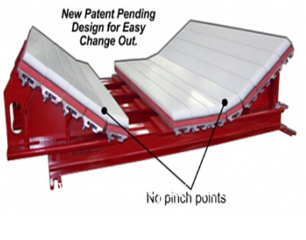 UHMWPE impact strip/UHMWPE durable conveyor impact bed