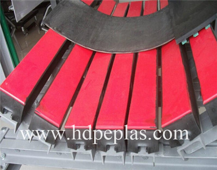 Good cold resistance of UHMWPE conveyor impact slider bed bar