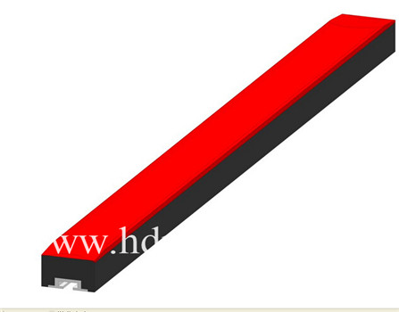 High chrome UHMWPE conveyor impact bed bar/UHMWPE impact strip