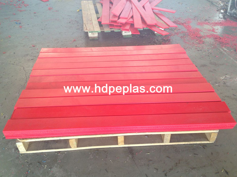 High density polyethylene sheet hdpe wear strip