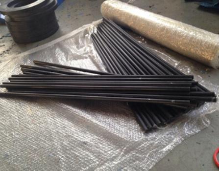 engineering plastic HDPE rod/ 10mm -450mm hdpe rods/hdpe rod price