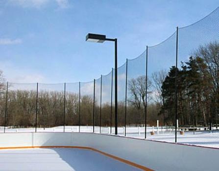 UV stabilized PE board ice rink barrier for sports arena system