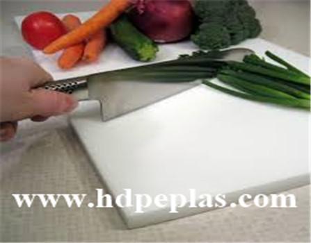 Customized polyethylene plastic UHMWPE cutting board/HDPE chopping board