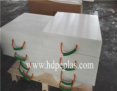 uv-resistant outrigger pads/ OEM hdpe sheet for crane floor protection