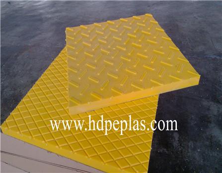 HDPE outrigger pads/ HDPE Crane outrigger support mats