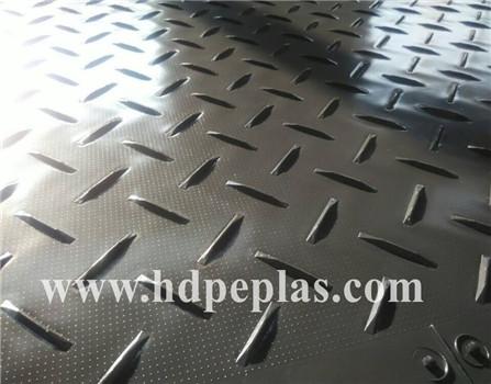 Extruted HDPE temporary road mat | HDPE ground protection mat