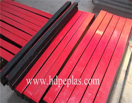 High chrome UHMWPE conveyor impact bed bar/UHMWPE impact strip