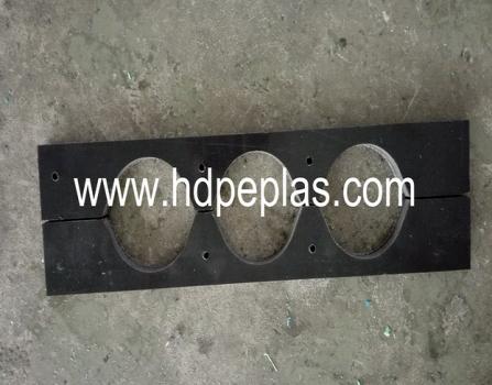 uhmwpe or hdpe cable support block