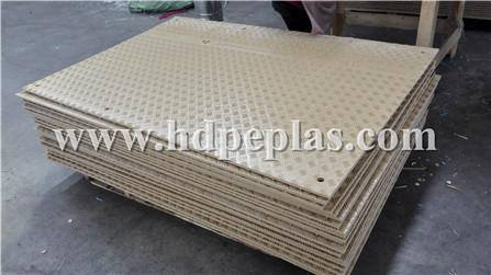 Brown Ground protection mats