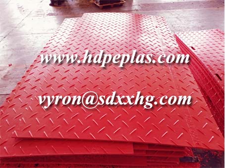 Customized color and size ground protection mats